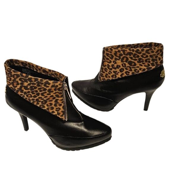 COOGI Black Booties sz 9 - Picture 1 of 12